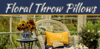 6 Floral Throw Pillows For Any Room And Décor Style 6 Floral Throw Pillows For Any Room And Décor Style