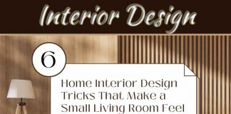 6 Home Interior Design Tricks That Make A Small Living Room Feel Bigger 6 Home Interior Design Tricks That Make A Small Living Room Feel Bigger