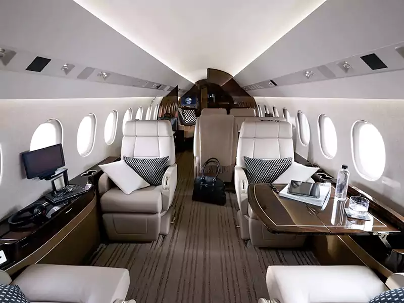 Luxury Private Aircraft Charters Interior Luxury Private Aircraft Charters Interior