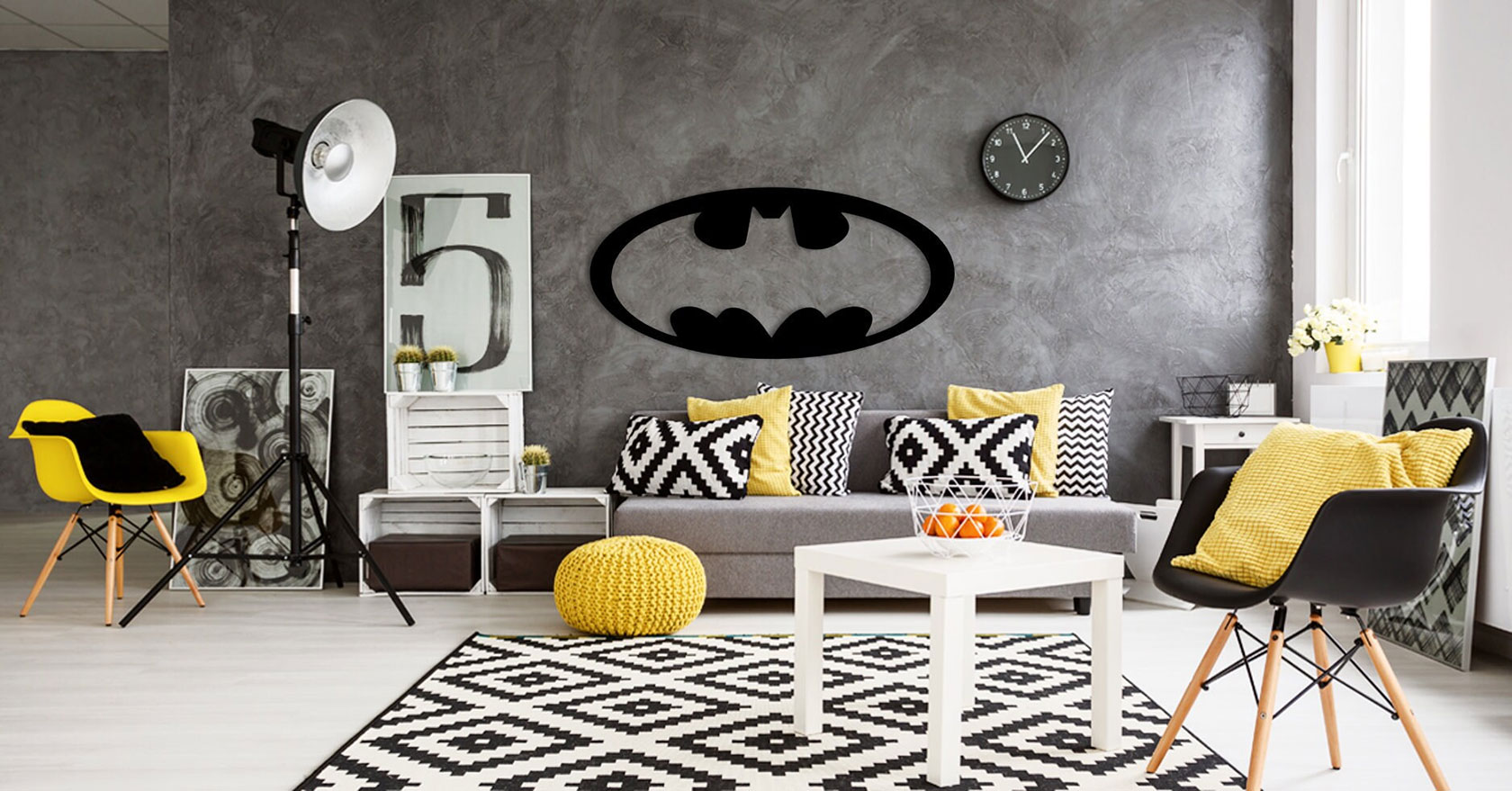 Batman Inspired Room Decor