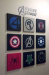 Marvel Inspired Wall