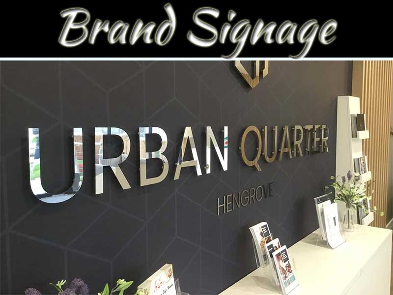 Signage To Promote Brand