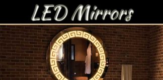 Creating LED Mirror Into The Center Piece Creating LED Mirror Into The Center Piece