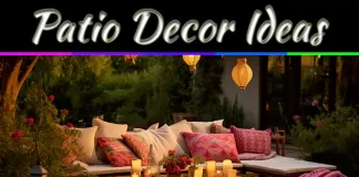 Patio Decorating Ideas To Create A Cozy Outdoor Space Patio Decorating Ideas To Create A Cozy Outdoor Space