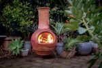 Clay Chiminea