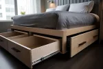Modern Bed In A Small Bedroom