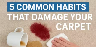 Carpet Care: 5 Common Habits That Ruin Your Floors And How To Stop 5 Common Habits That Damage Your Carpet