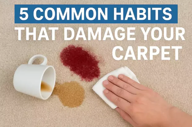 Carpet Care: 5 Common Habits That Ruin Your Floors And How To Stop