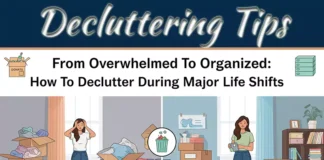 From Overwhelmed To Organized: How To Declutter During Major Life Shifts From Overwhelmed To Organized: How To Declutter During Major Life Shifts