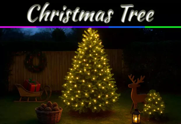 Outdoor Christmas Tree Ideas To Brighten And Transform Your Garden