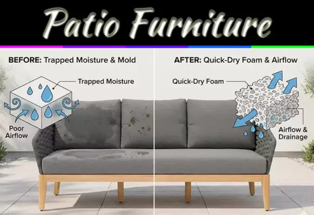 Moldy Patio Furniture: Why It Happens And How Smart Materials Fix It
