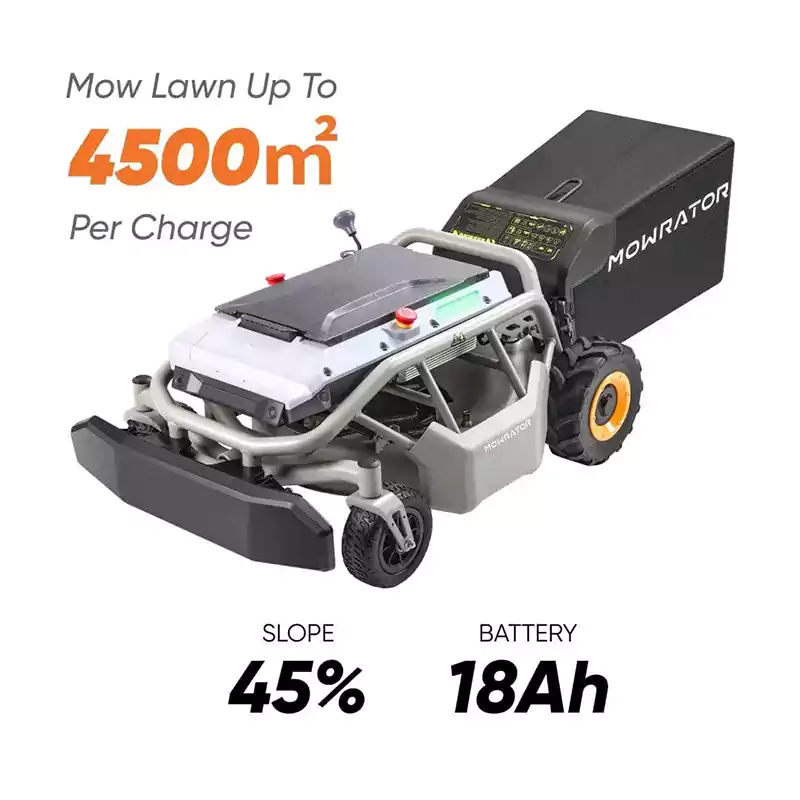 MowRator Robotic Lawnmower S1 Advanced Series 2WD All In One Battery Remote Control 3 In 1 System Mulch Bag Discharge Model TMG MO0995 MowRator Robotic Lawnmower S1 Advanced Series 2WD All In One Battery Remote Control 3 In 1 System Mulch Bag Discharge Model TMG MO0995