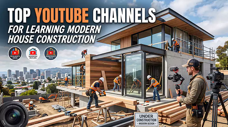 Top YouTube Channels for Learning Modern House Construction Top YouTube Channels for Learning Modern House Construction
